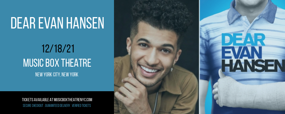 Dear Evan Hansen at Music Box Theatre tickets Dear Evan Hansen at Music Box Theatre