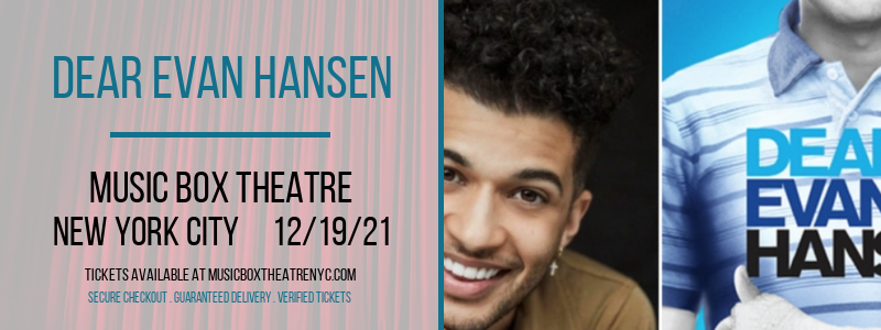 Dear Evan Hansen at Music Box Theatre tickets Dear Evan Hansen at Music Box Theatre